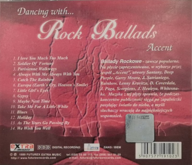 CD. ROCK BALLADS