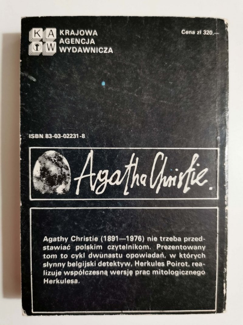 DWANAŚCIE PRAC HERKULESA - Agatha Christie 1988