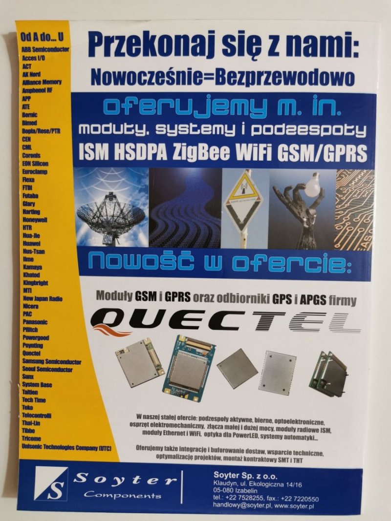 ELEKTRONIKA PRAKTYCZNA SIERPIEŃ NR 08/2010 Z PŁYTĄ CD