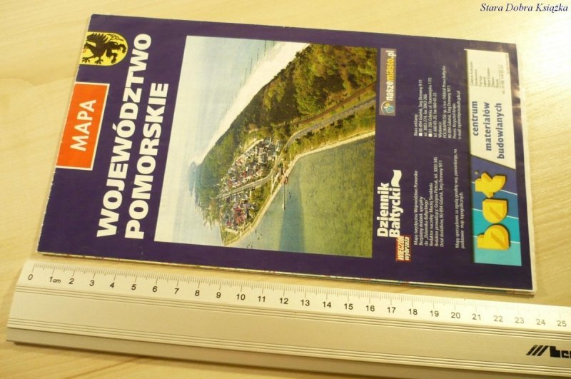 MAPA. WOJEWÓDZTWO POMORSKIE