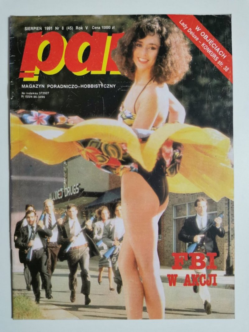 PAN MAGAZYN PORADNICZO-HOBBYSTYCZNY SIERPIEŃ 1991 NR 8 (45) ROK V