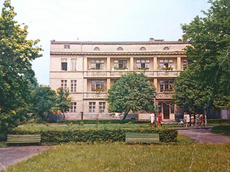 INOWROCŁAW. SANATORIUM I FOT. A. STELMACH