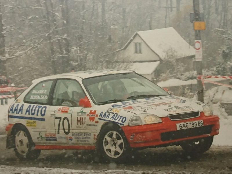 RAJD WRC 2005 ZDJĘCIE NUMER #251 HONDA CIVIC