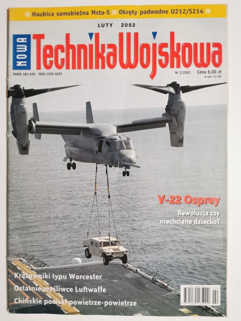 NOWA TECHNIKA WOJSKOWA NR 2/2002 LUTY 2002