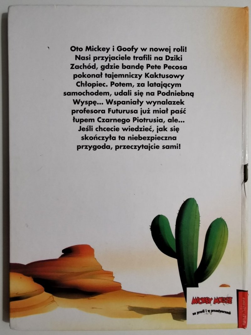 MICKEY MOUSE. NA PRERII I W PRZESTWORZACH 1994