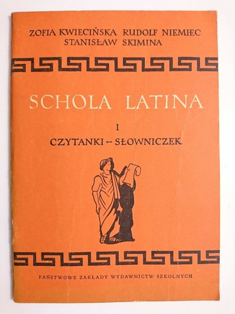 SCHOLA LATINA I CZYTANKI-SŁOWNICZEK 1963