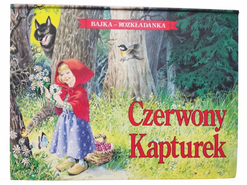 CZERWONY KAPTUREK. Bajka rozkładanka