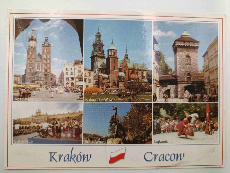 KRAKÓW CRACOW KOLAŻ 6 ZDJĘĆ