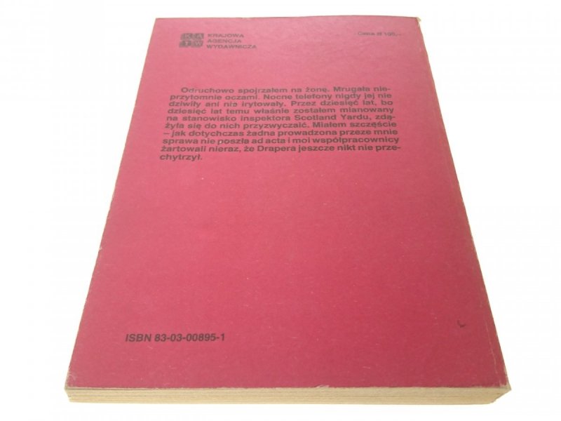 PIĘĆ BUTELEK SHERRY I BUKIET RÓŻ - J. Trench 1985