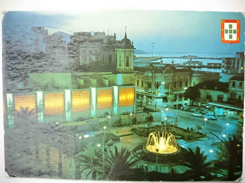 CEUTA. VISTA NOCTURNA