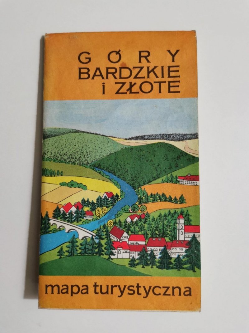 GÓRY BARDZKIE I ZŁOTE. MAPA TURYSTYCZNA 1986