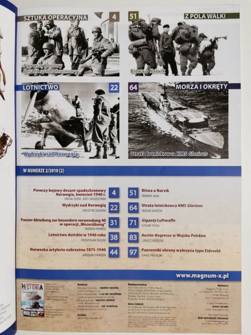 TECHNIKA WOJSKOWA HISTORIA MARZEC-KWIECIEŃ NR 2/2010