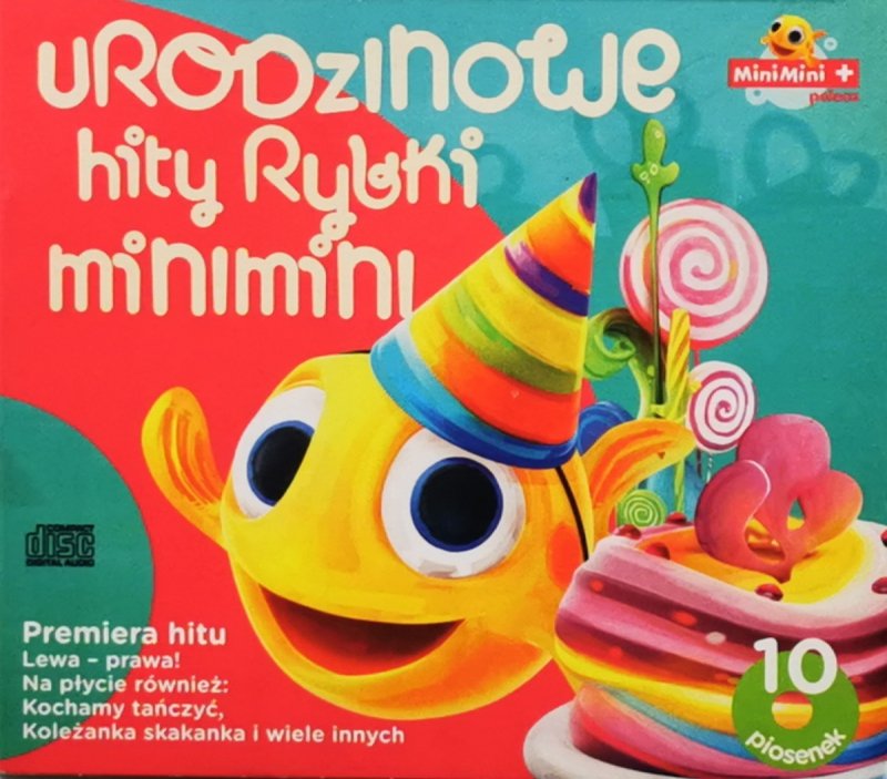 DVD. URODZINOWE HITY RYBKI MINIMINI