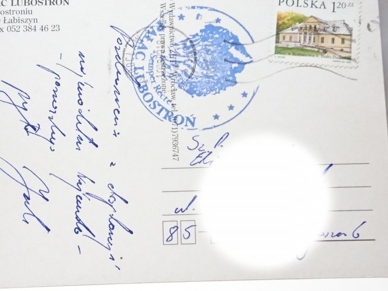 PAŁAC LUBOSTROŃ. PIĘĆ UJĘĆ