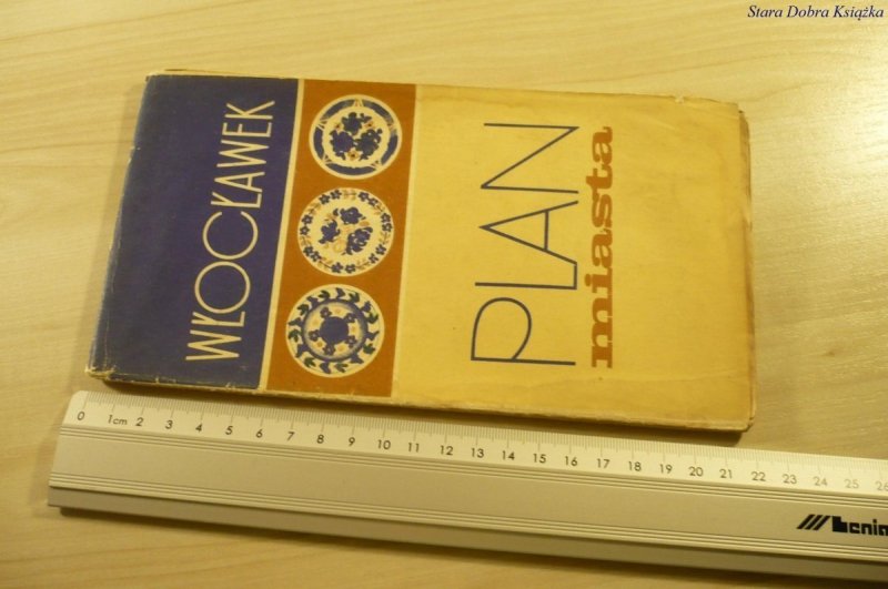 WŁOCŁAWEK. PLAN MIASTA (1977)