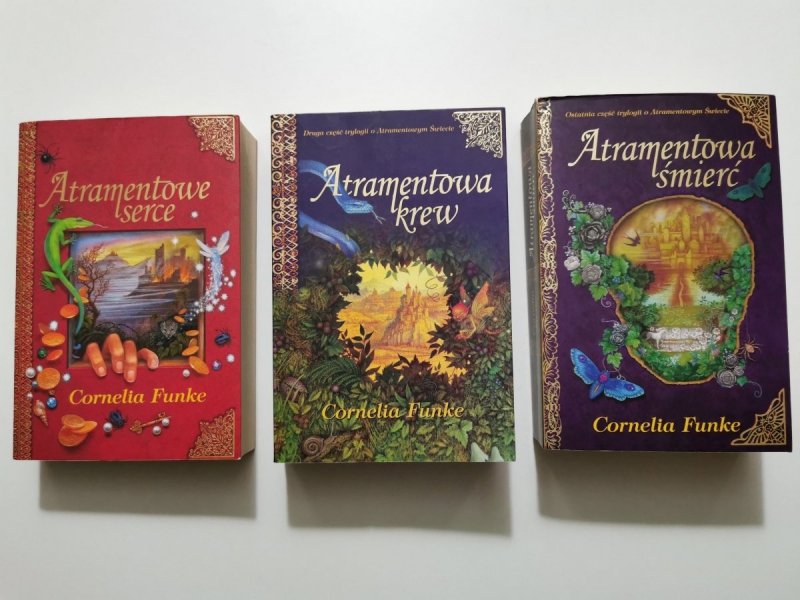 ATRAMENTOWY ŚWIAT. TRYLOGIA - Cornelia Funke 2008