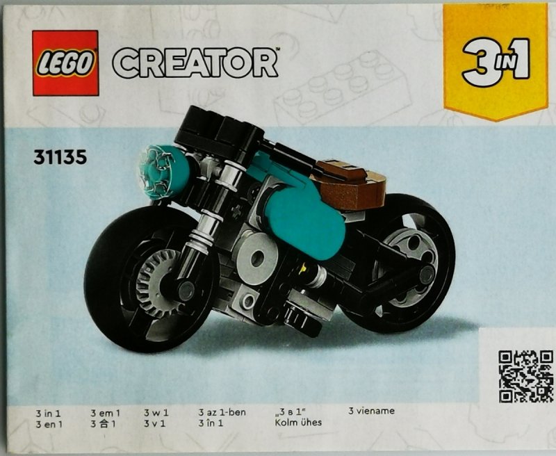 INSTRUKCJA.  LEGO CREATOR 31135  