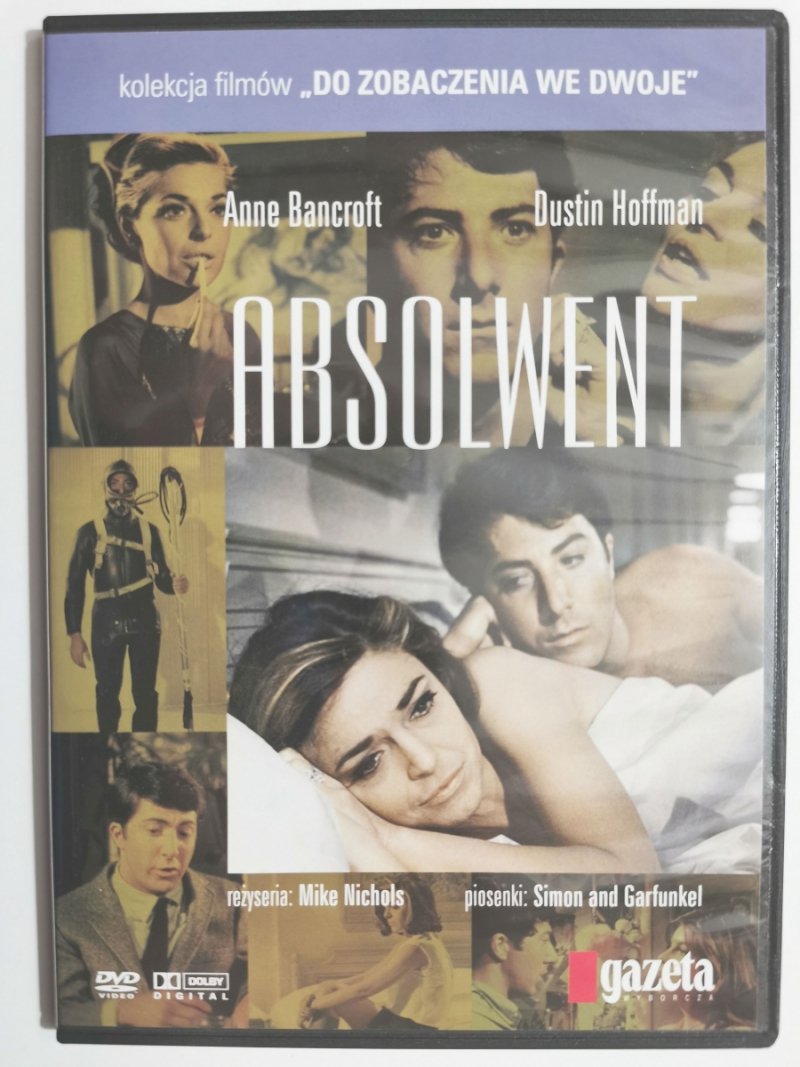 DVD. ABSOLWENT. REŻ. MIKE NICHOLS
