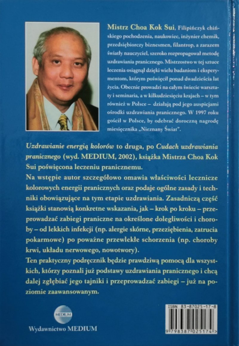 UZDRAWIANIE ENERGIĄ KOLORÓW - Choa Kok Sui