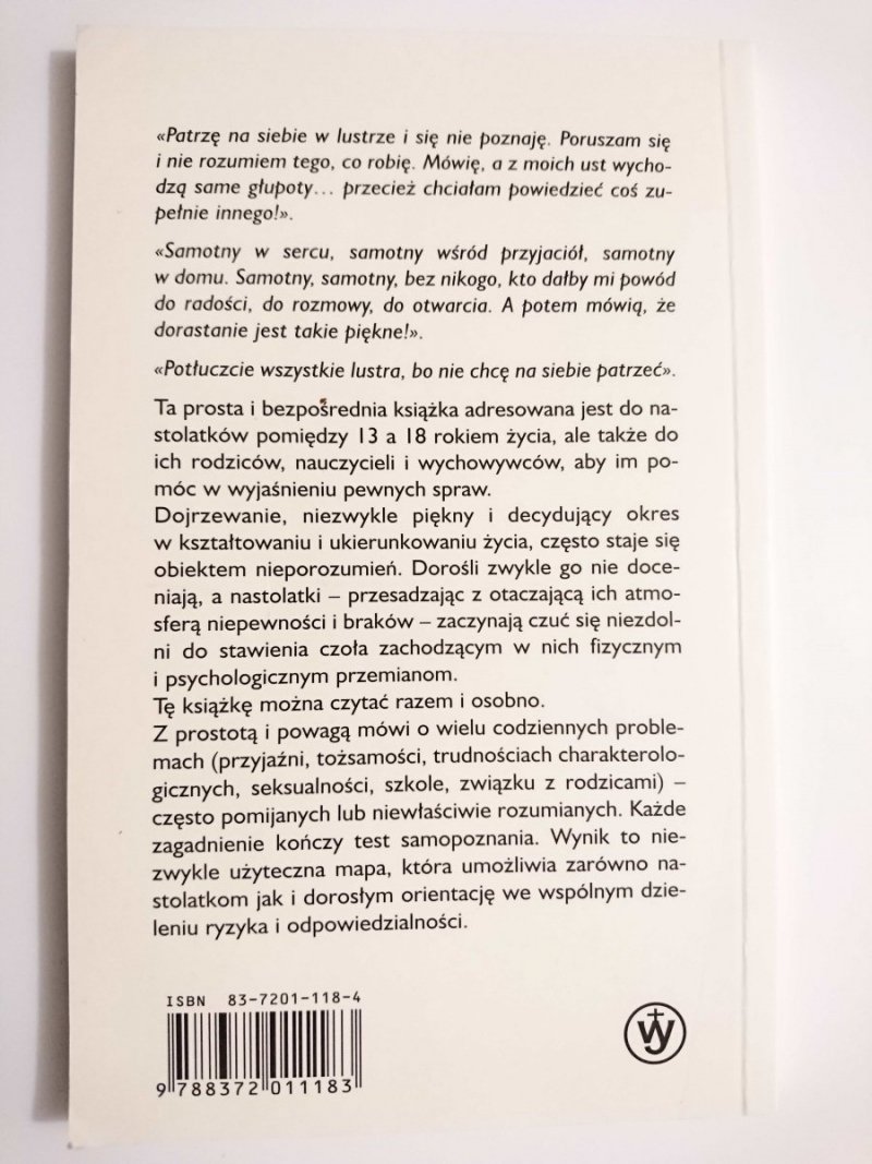 NASTOLATKI: TRUDNE PYTANIA CZĘŚĆ 1 DOM, SZKOŁA, PRZYJACIELE 2004