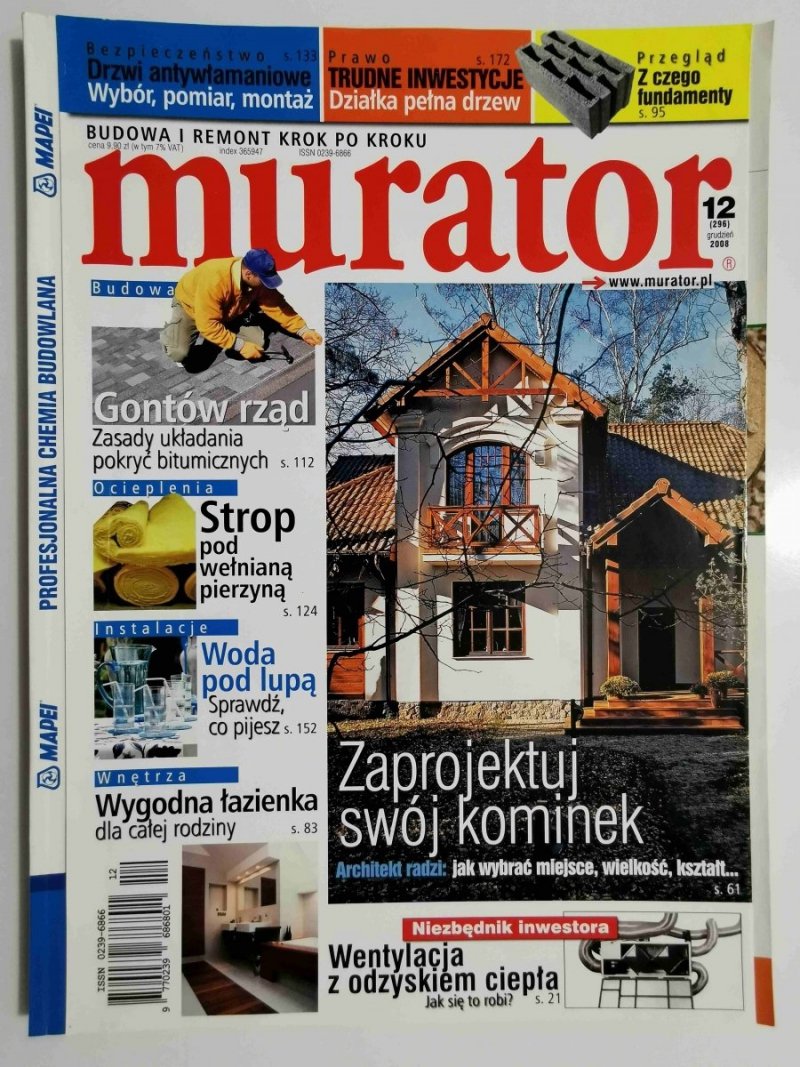 MURATOR NR 12 (296) GRUDZIEŃ 2008