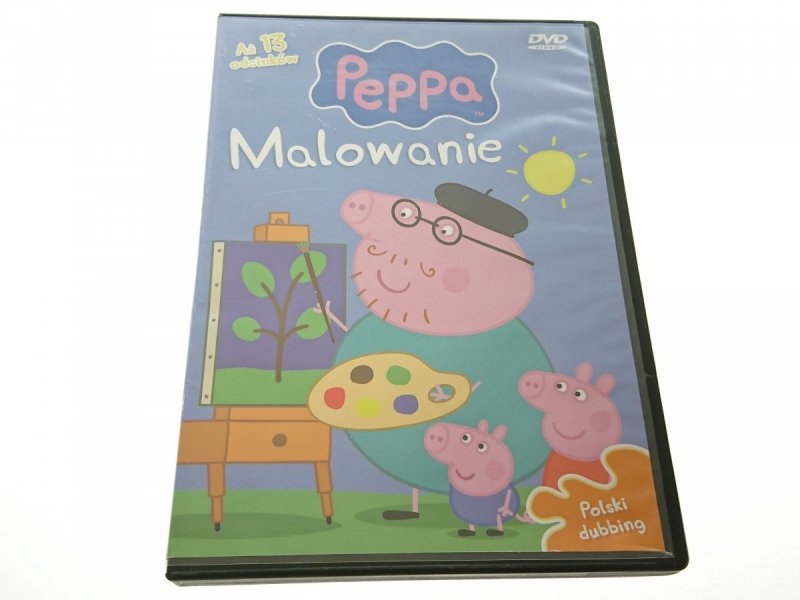 PEPPA MALOWANIE DVD VIDEO
