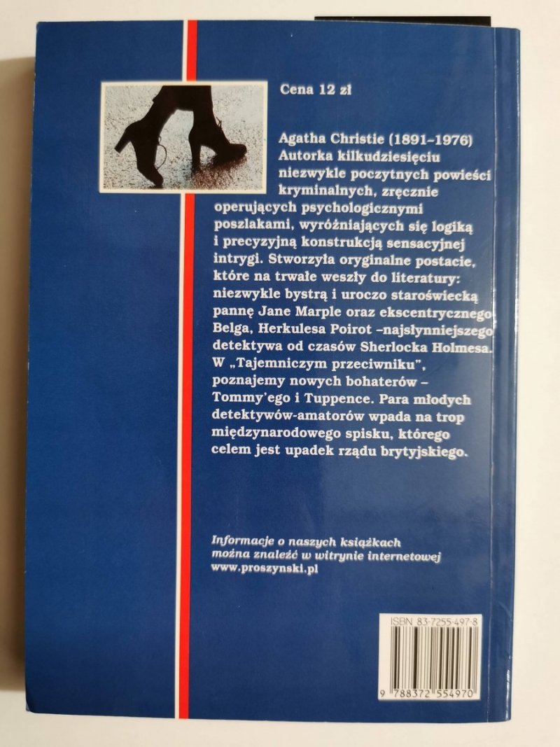 TAJEMNICZY PRZECIWNIK - Agatha Christie 