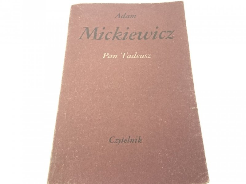 PAN TADEUSZ - Adam Mickiewicz (1984)