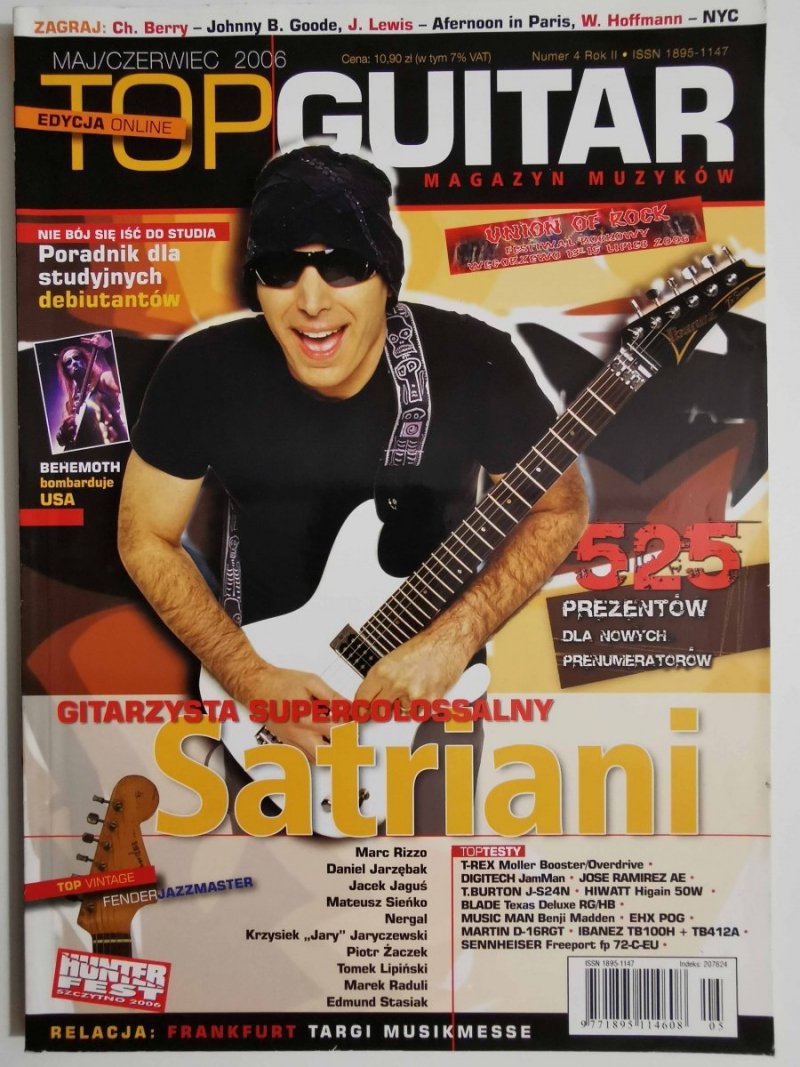 TOP GUITAR NUMER 4 ROK II MAJ/CZERWIEC 2006