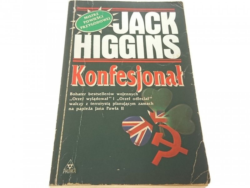 KONFESJONAŁ - Jack Higgins 1993