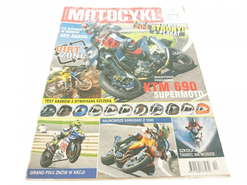 MOTOCYKL NR 149. 4 KWIECIEŃ 2007