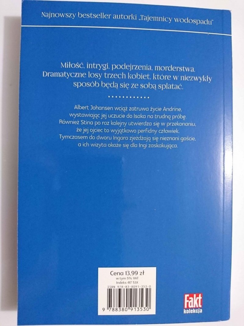 CZAS MILCZENIA TOM 24 KRĘTE ŚCIEŻKI MIŁOŚCI - Jorunn Johansen 2018