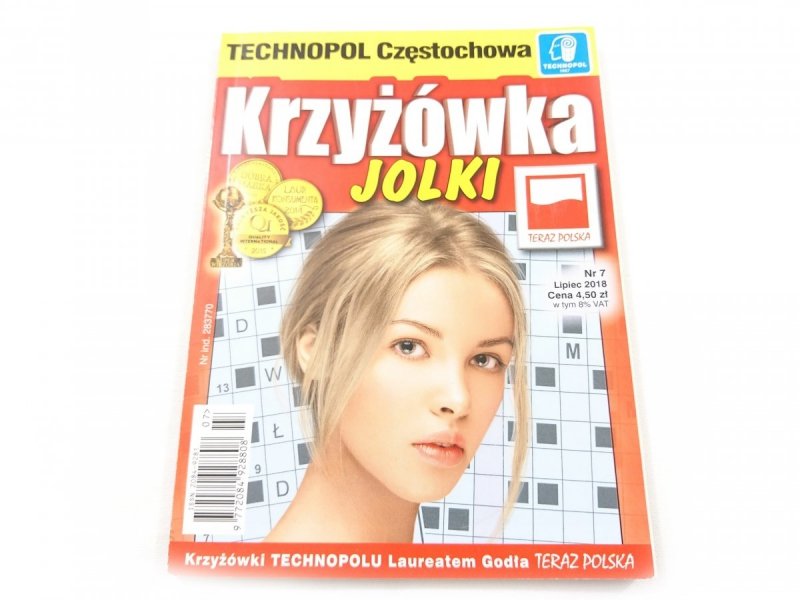 KRZYŻÓWKA JOLKI NR 7 LIPIEC 2018