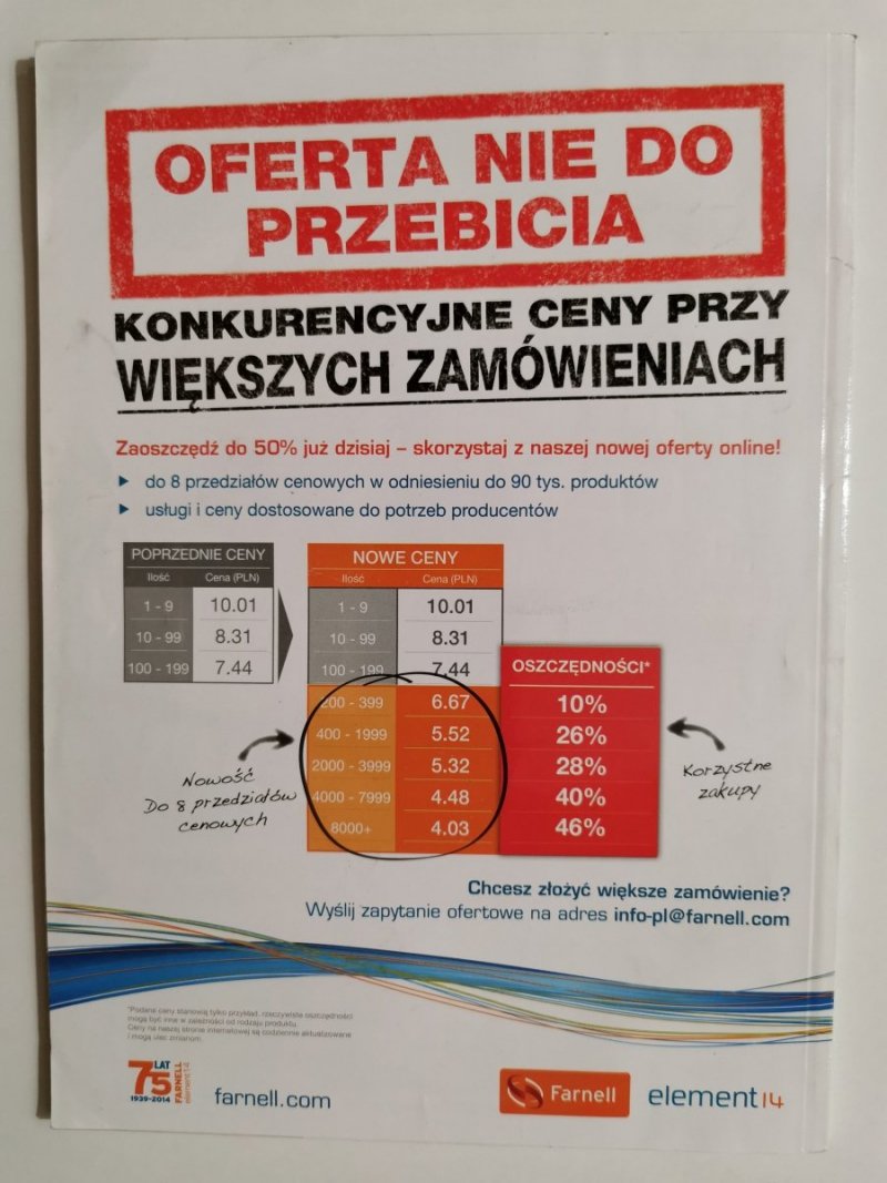 ELEKTRONIKA PRAKTYCZNA LIPIEC NR 07/2014 BEZ PŁYTY CD