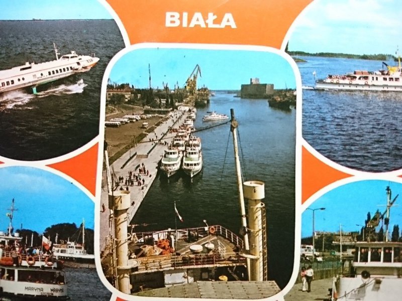 BIAŁA FLOTA. STATKI WYCIECZKOWE FOT. HATTOWSKI
