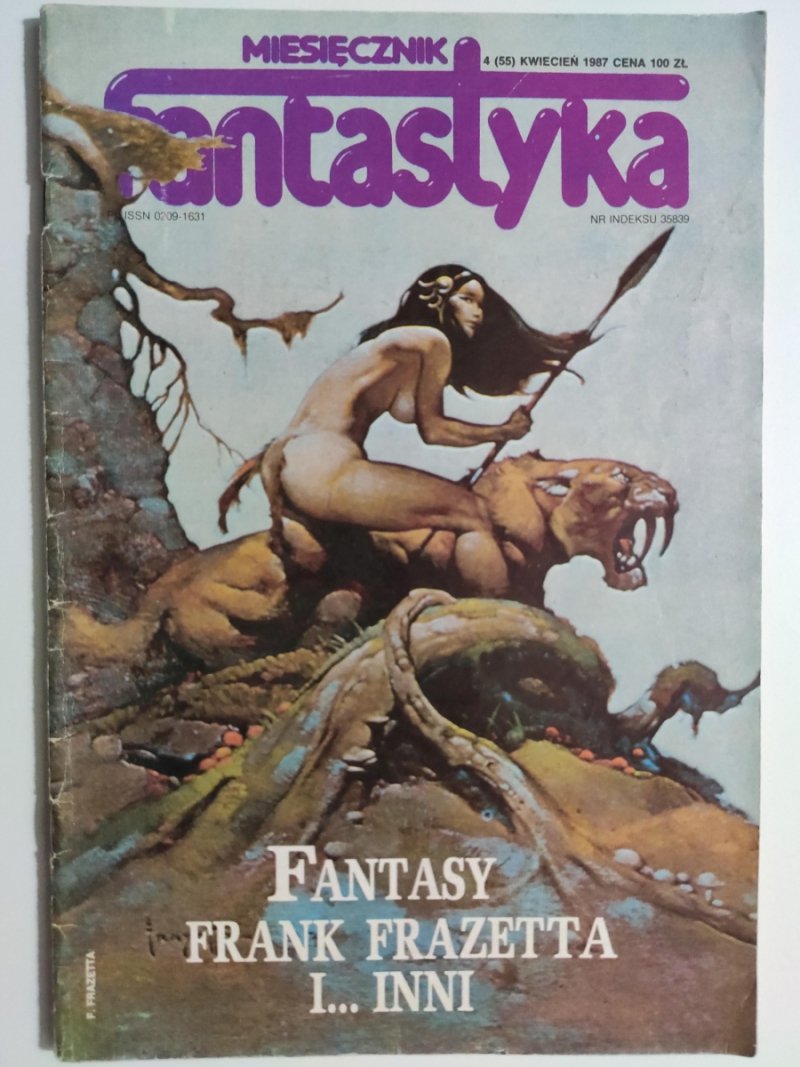 MIESIĘCZNIK FANTASTYKA NR 4 (55) KWIECIEŃ 1987