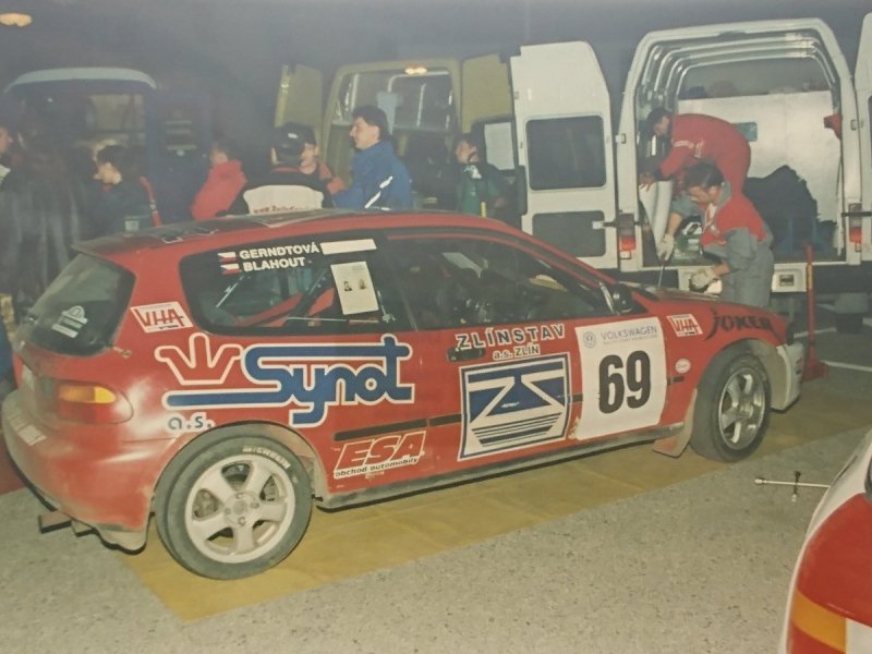 RAJD WRC 2005 ZDJĘCIE NUMER #217 HONDA CIVIC
