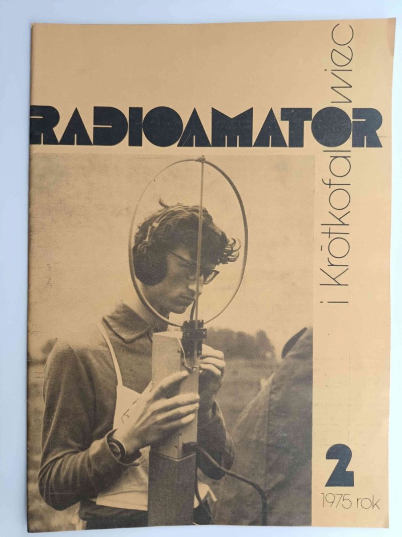 RADIOAMATOR I KRÓTKOFALOWIEC NR 2 ROK 1975