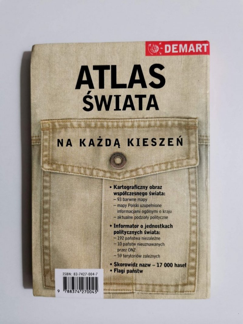 KIESZONKOWY ATLAS ŚWIATA 2004