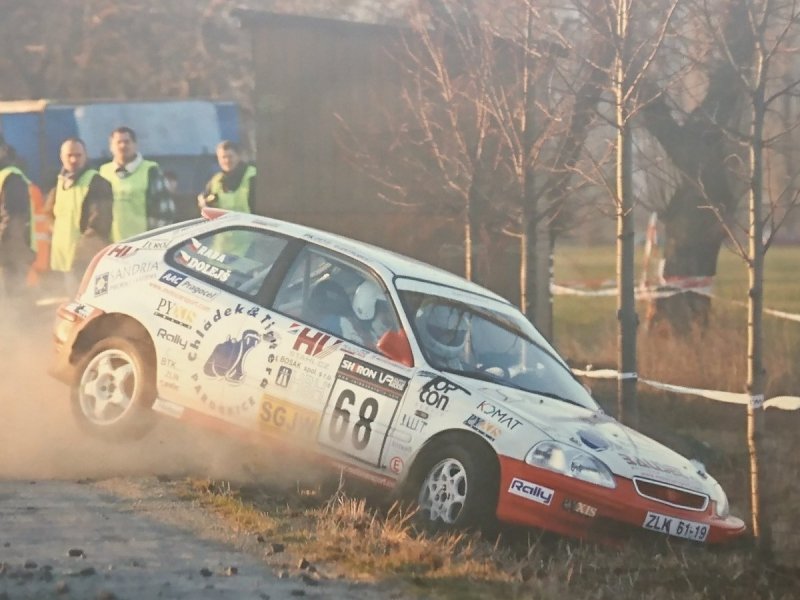 RAJD WRC 2005 ZDJĘCIE NUMER #077 HONDA CIVIC