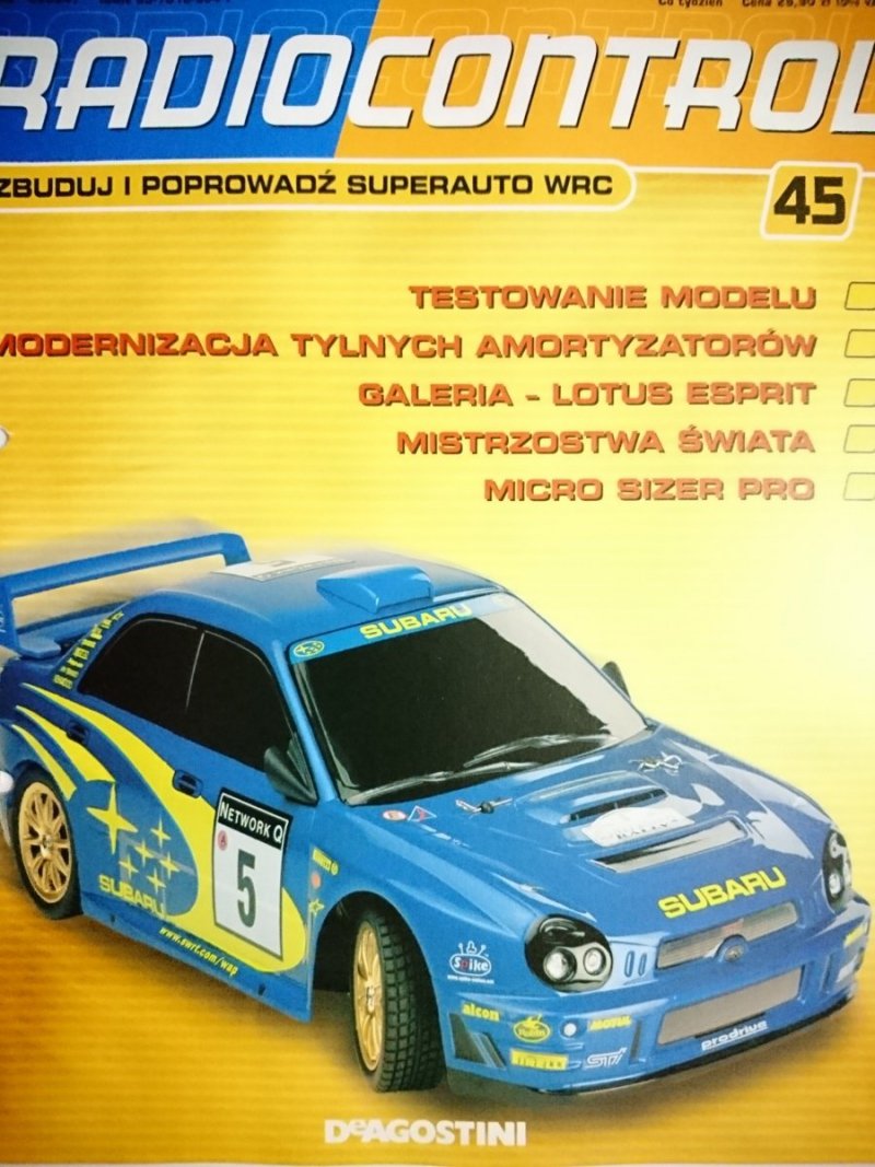 RADIOCONTROL. ZBUDUJ I POPROWADŹ SUPERAUTO WRC 45
