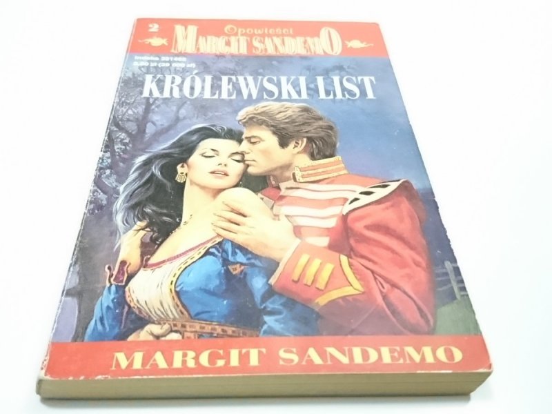 OPOWIEŚCI MARGIT SANDEMO TOM 2 KRÓLEWSKI LIST 1995