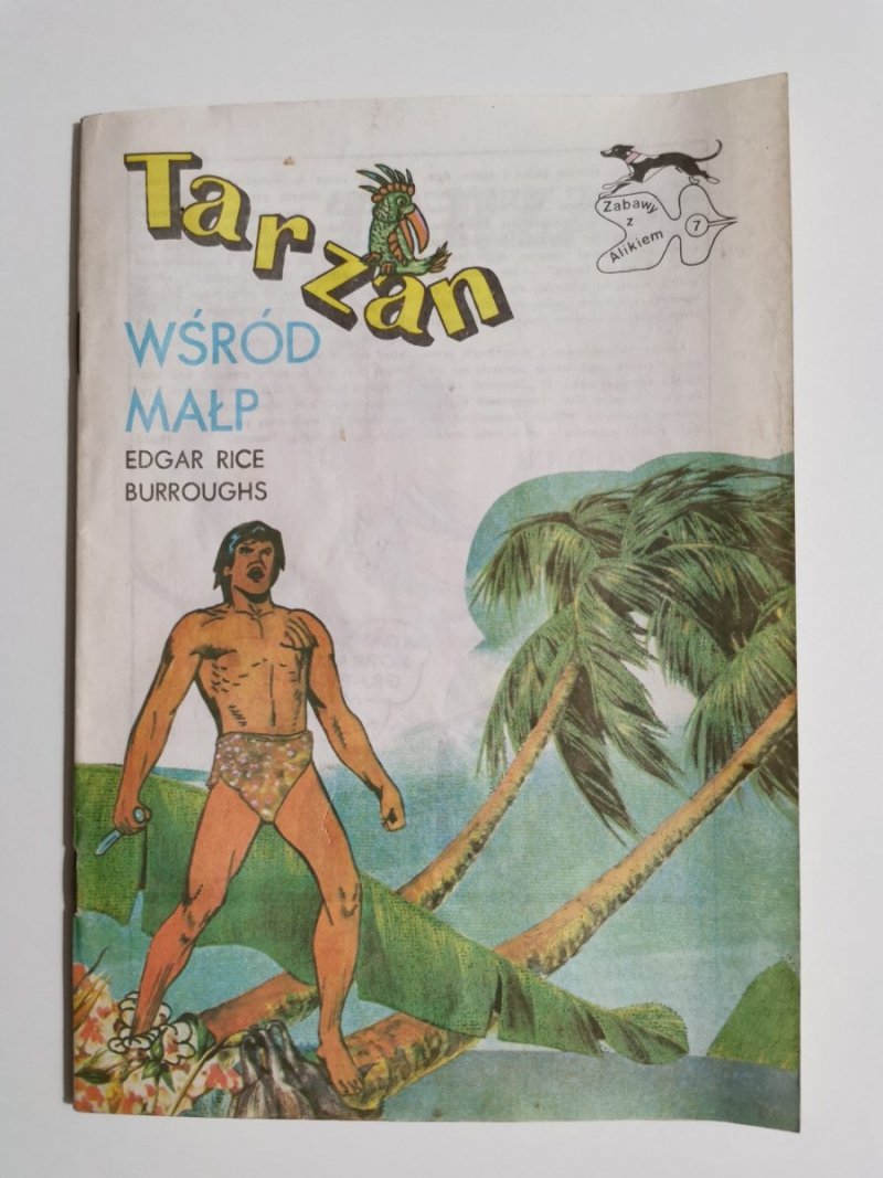 TARZAN WŚRÓD MAŁP - Edgar Rice Burroughs 