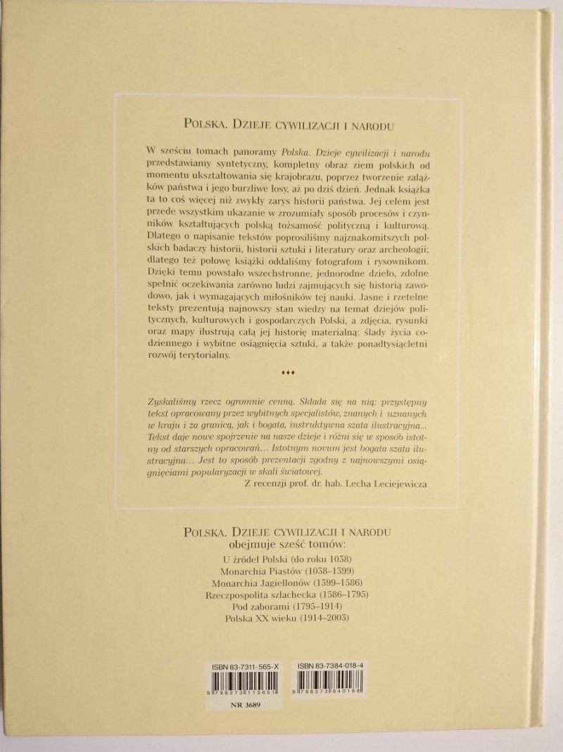 MONARCHIA JAGIELLONÓW 1399-1586 - red. Marek Derwich 2003