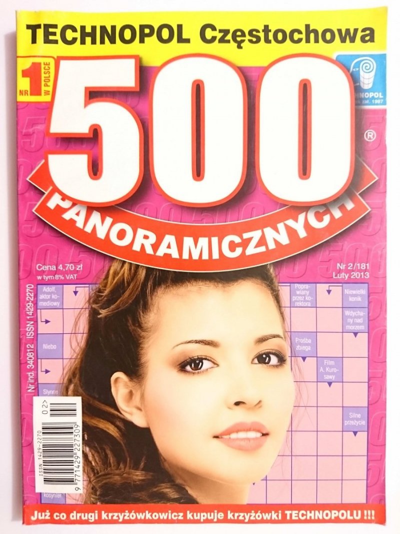 500 PANORAMICZNYCH NR 2/181 LUTY 2013