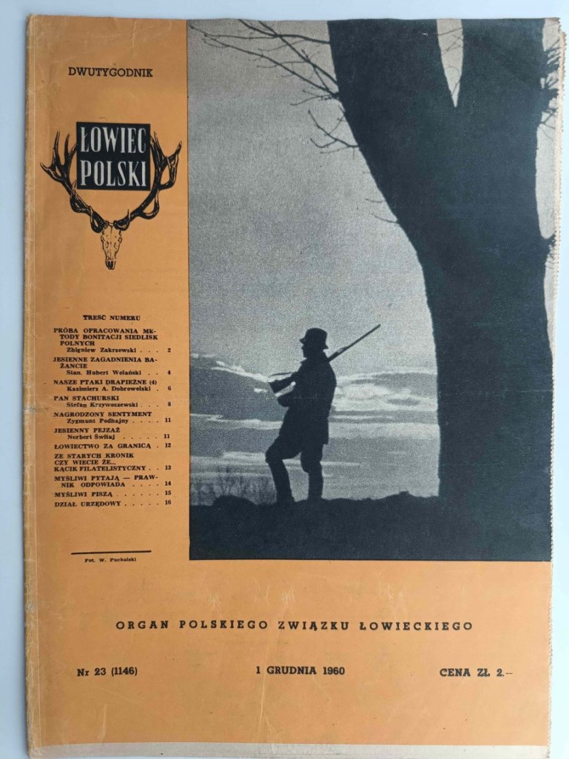 ŁOWIEC POLSKI NR 23/1960