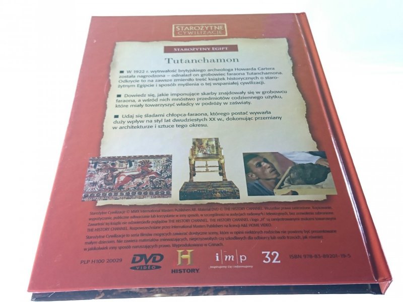STAROŻYTNE CYWILIZACJE. TUTANCHAMON. SEKRETY ZŁOTE