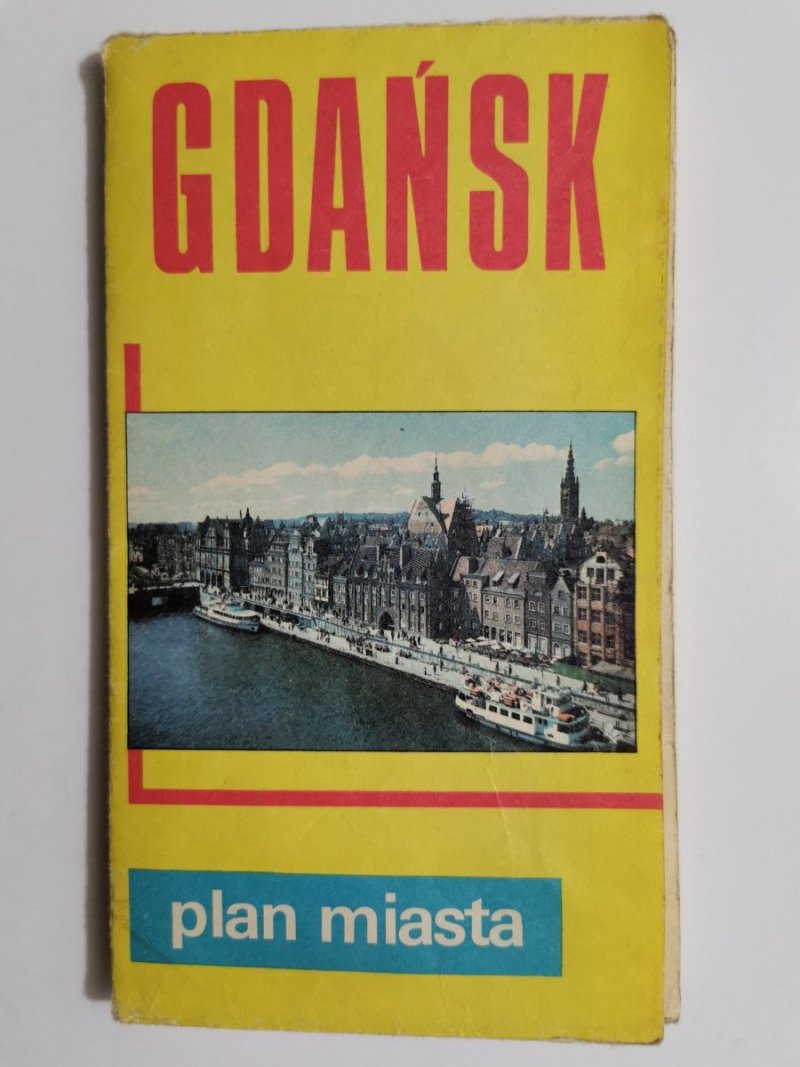 GDAŃSK I PLAN MIASTA 1981