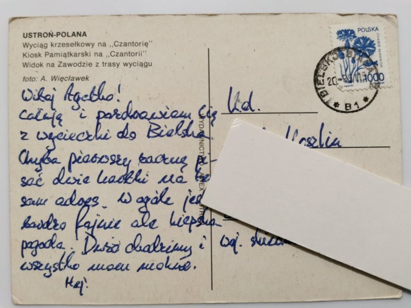 USTROŃ-POLANA. CZTERY UJĘCIA FOT. WIĘCŁAWEK