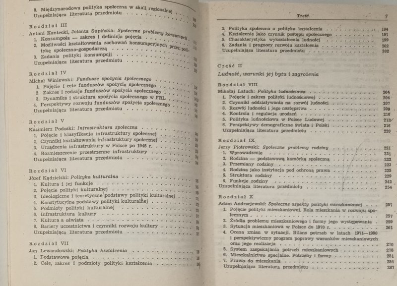 POLITYKA SPOŁECZNA - red. Rajkiewicz 1979